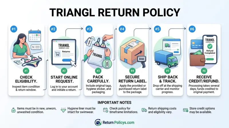 Triangl Return Policy