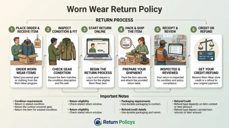 Worn Wear Return Policy